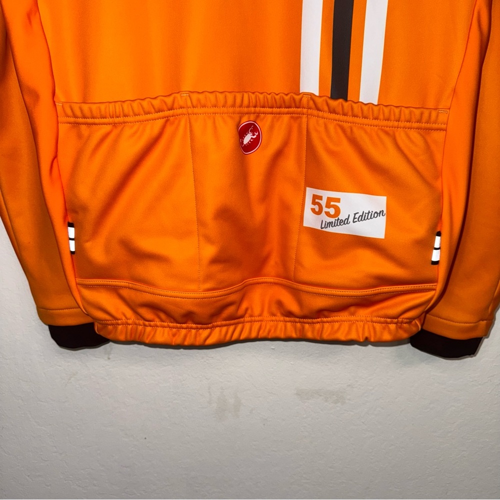 Castelli Men's Performance Jacket - Orange - Picture 8 of 14